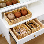 Multi-Compartment Woven Storage Organizer | Kelmera