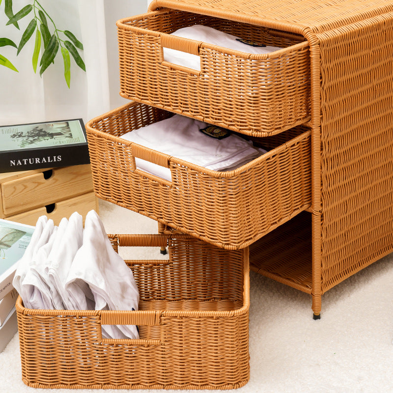 Multi-Drawer Woven Storage Chest | Kelmera