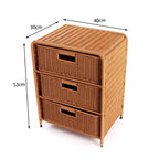 Multi-Drawer Woven Storage Chest | Kelmera