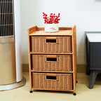 Multi-Drawer Woven Storage Chest | Kelmera