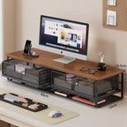 Multi-Function Desk Organizer with Mesh Storage Boxes | Kelmera