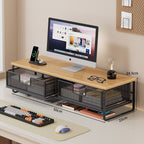 Multi-Function Desk Organizer with Mesh Storage Boxes | Kelmera