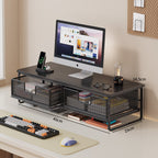 Multi-Function Desk Organizer with Mesh Storage Boxes | Kelmera