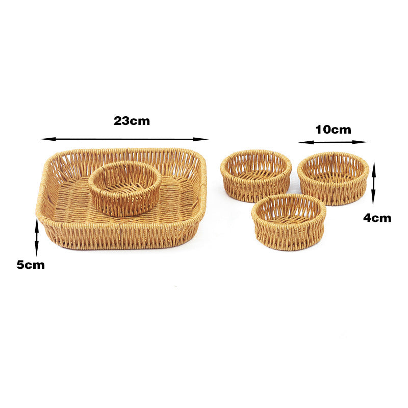 Multi-Function Woven Storage Basket Set | Kelmera