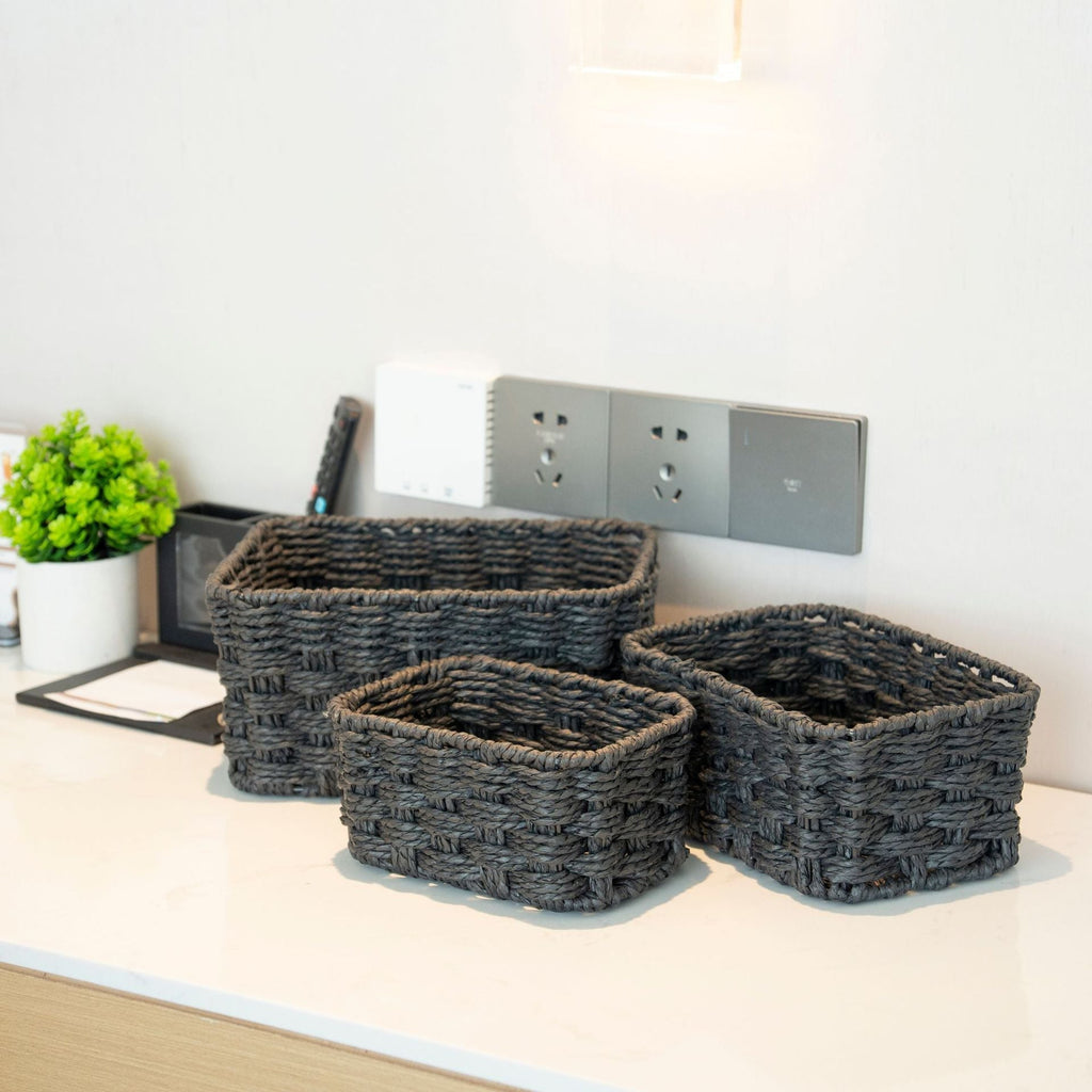 Multi-Purpose Woven Storage Baskets | Kelmera