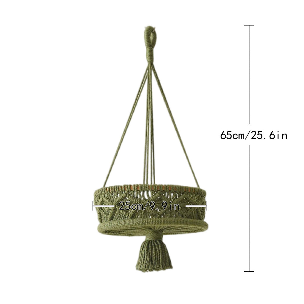 Multi-Tiered Macrame Hanging Storage | Kelmera