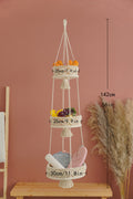 Multi-Tiered Macrame Hanging Storage | Kelmera