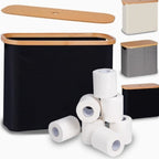Multifunctional Laundry Storage Box with Bamboo Lid | Kelmera