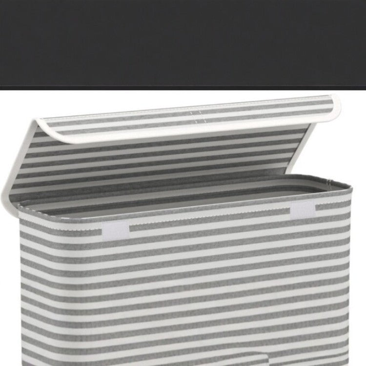 Multifunctional Laundry Storage Box with Bamboo Lid | Kelmera