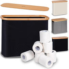 Multifunctional Laundry Storage Box with Bamboo Lid | Kelmera