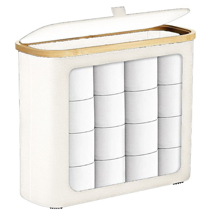 Multifunctional Laundry Storage Box with Bamboo Lid | Kelmera