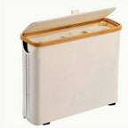 Multifunctional Laundry Storage Box with Bamboo Lid | Kelmera