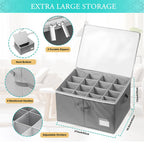 Multifunctional Shoe Storage Box with Compartments | Kelmera