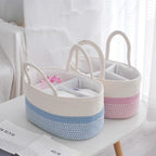 Multifunctional Storage Basket Soft Textile Handwoven | Kelmera