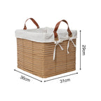 Multifunctional Storage Basket with Linen Cover | Kelmera