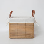 Multifunctional Storage Basket with Linen Cover | Kelmera