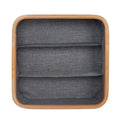 Multifunctional Storage Bowl made of Bamboo and Textile | Kelmera