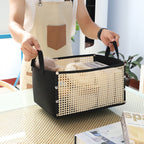 Multifunctional Storage Bowl made of Bamboo and Textile | Kelmera