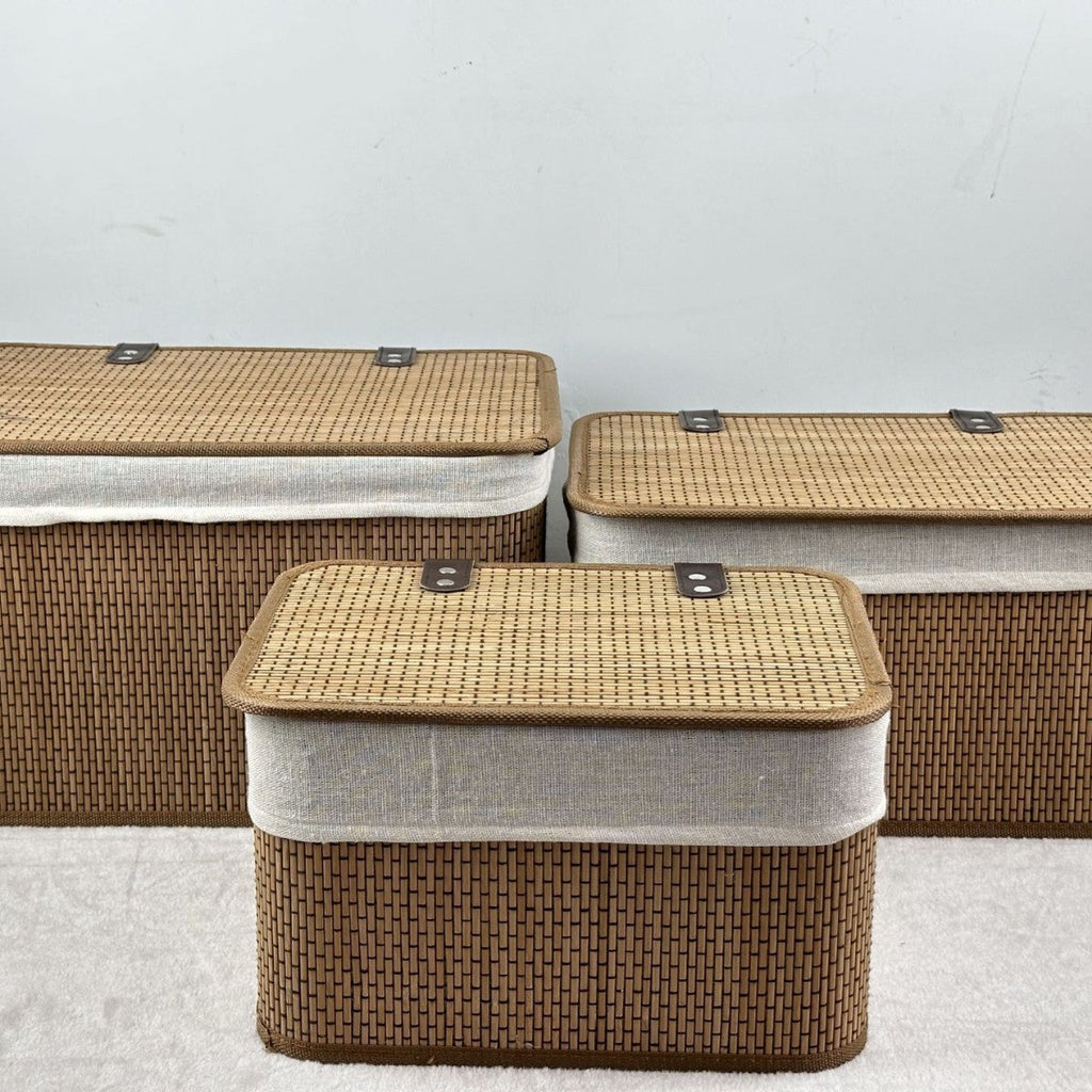 Multifunctional Storage Box made of Bamboo | Kelmera