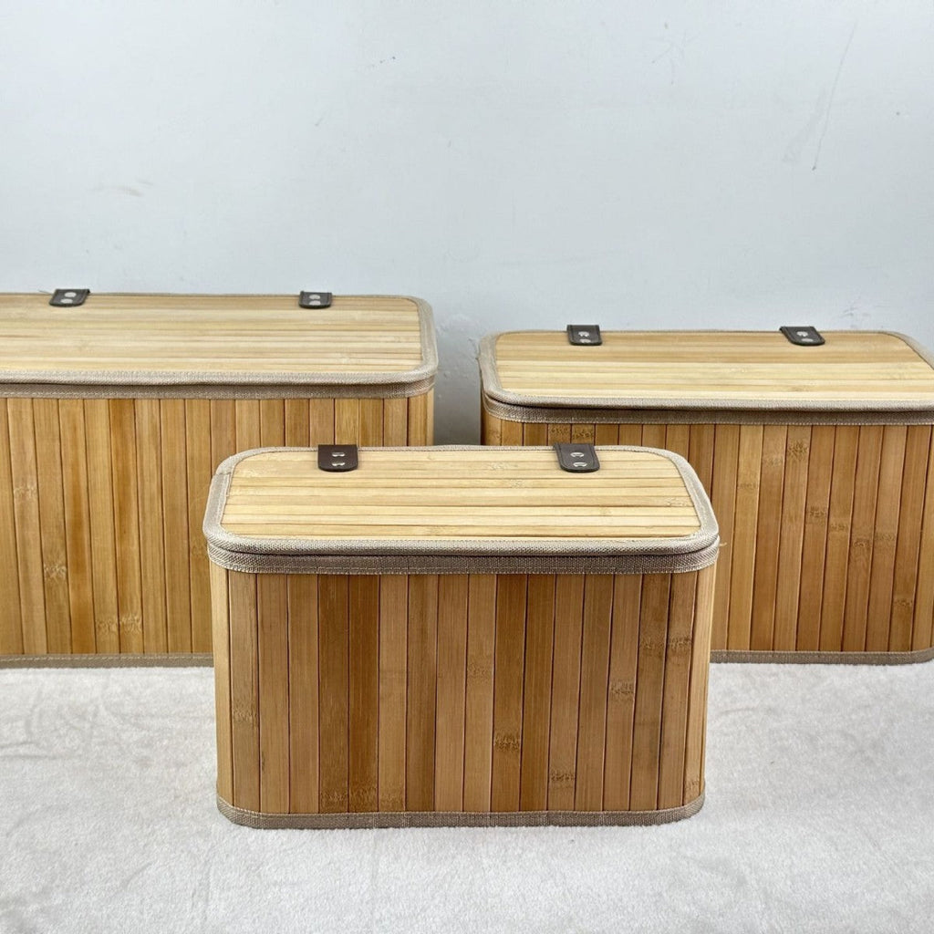 Multifunctional Storage Box made of Bamboo | Kelmera