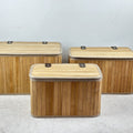 Multifunctional Storage Box made of Bamboo | Kelmera