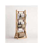 Multifunctional Wire Basket Stand | Kelmera