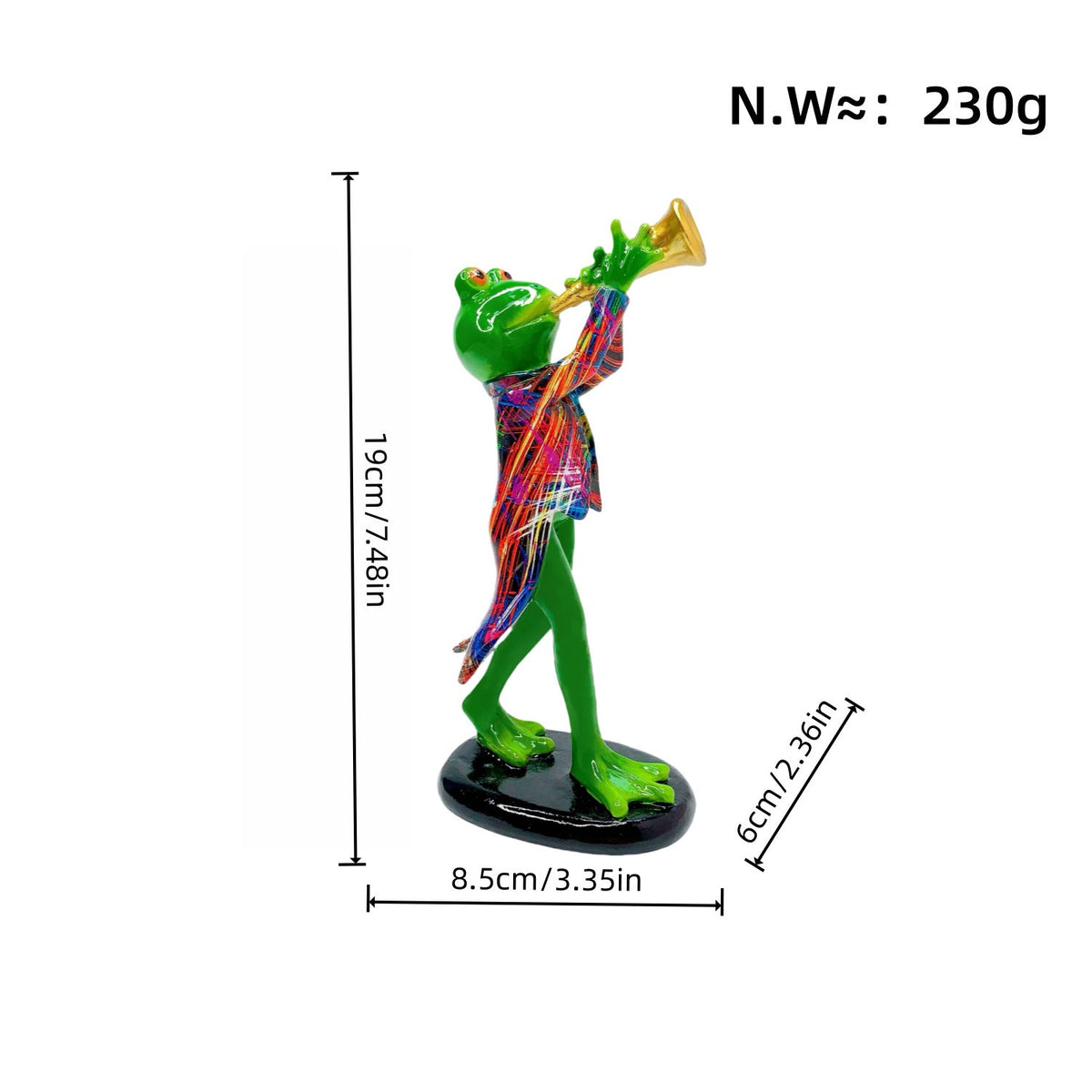Musical Frog Figure | Kelmera