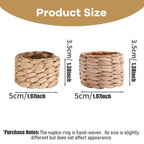 Napkin Ring Soft Textile Handwoven | Kelmera