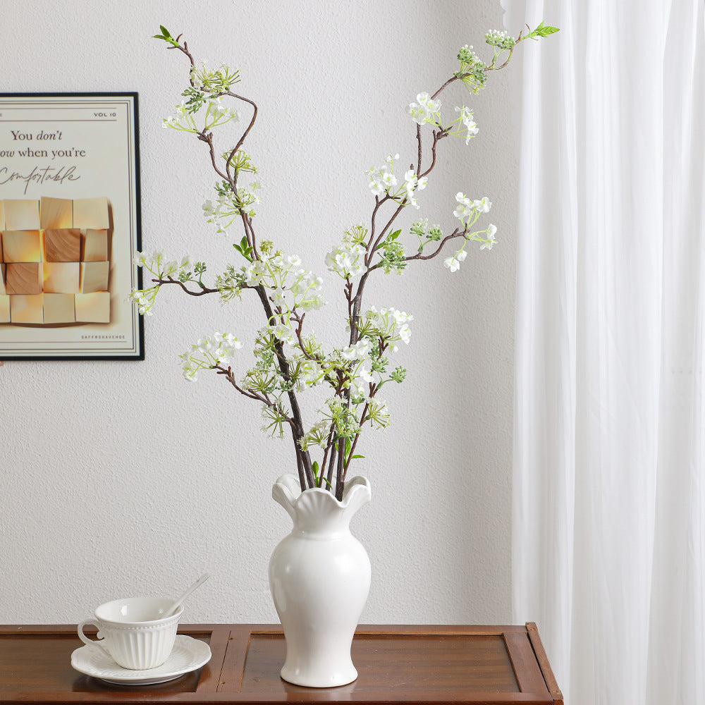 Natural Artificial Flower Branch with Detailed Flowers | Kelmera