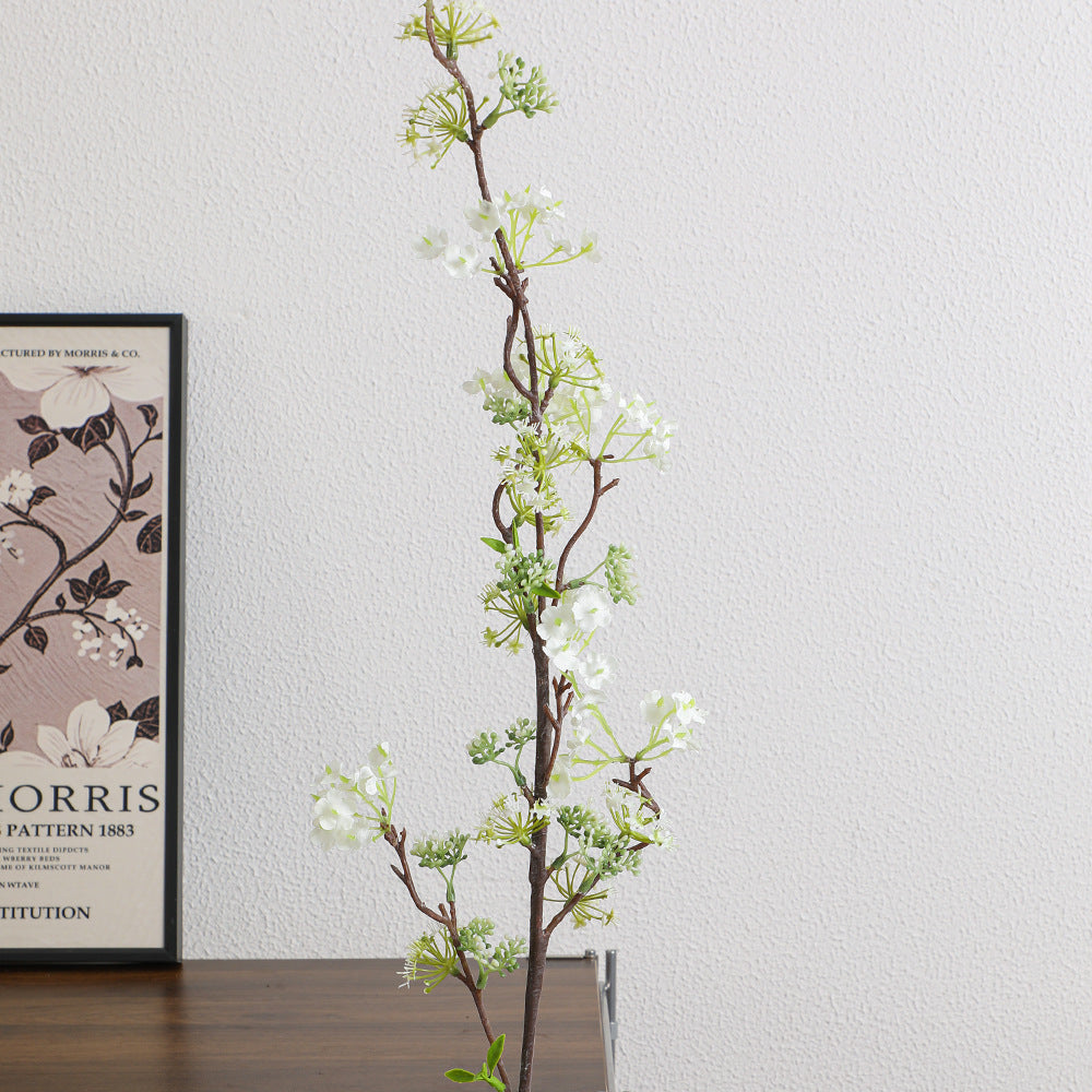 Natural Artificial Flower Branch with Detailed Flowers | Kelmera