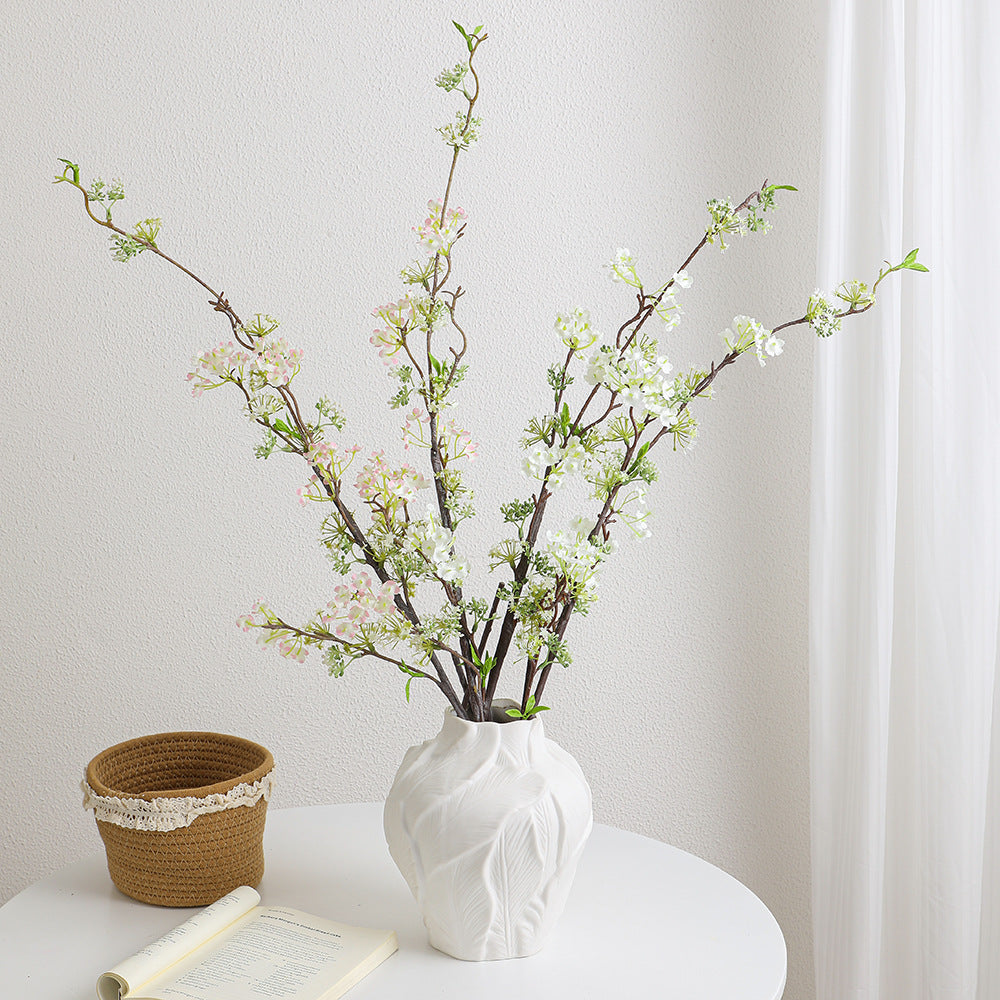 Natural Artificial Flower Branch with Detailed Flowers | Kelmera