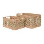 Natural Decorative Storage Basket with Woven Design | Kelmera