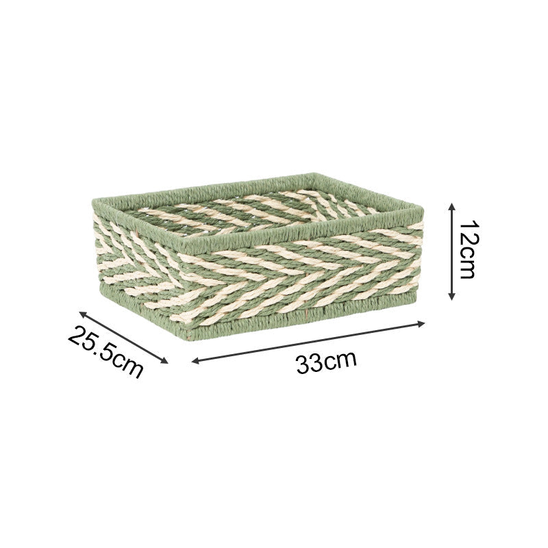 Natural Decorative Storage Basket with Woven Design | Kelmera