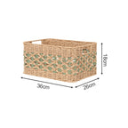 Natural Decorative Storage Basket with Woven Design | Kelmera