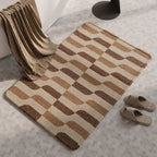 Natural Fiber Absorbent Bathroom Mat | Kelmera