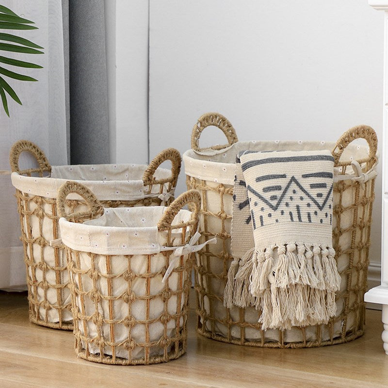 Natural Fiber Decorative Storage Baskets | Kelmera