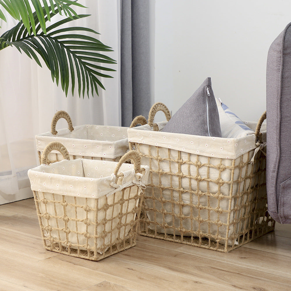 Natural Fiber Decorative Storage Baskets | Kelmera