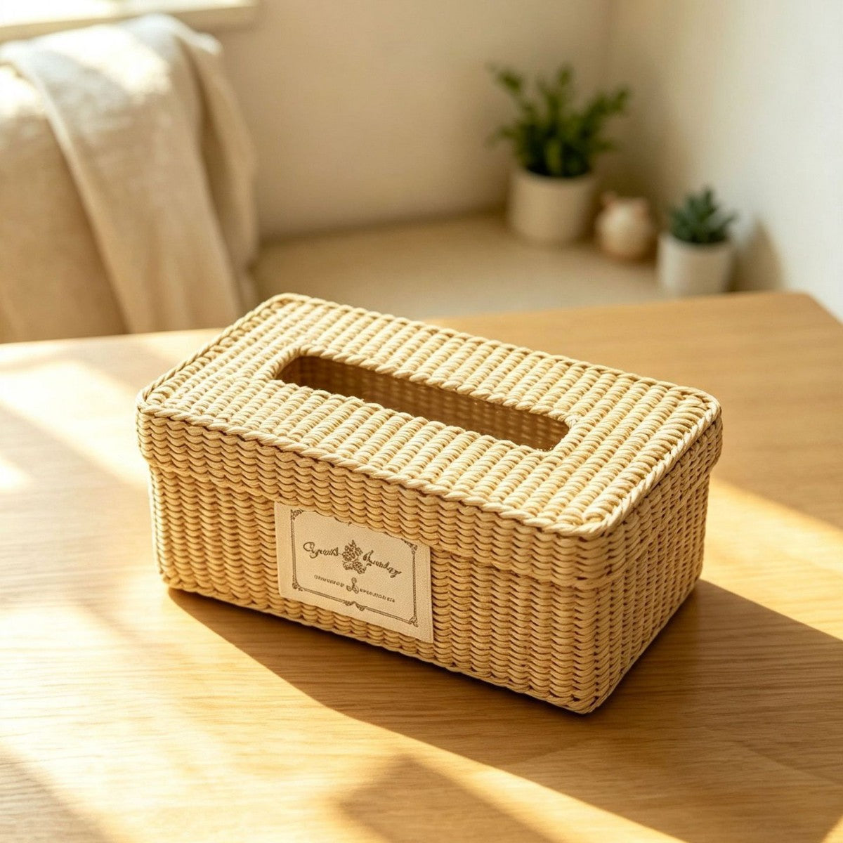 Natural Fiber Decorative Storage Box | Kelmera