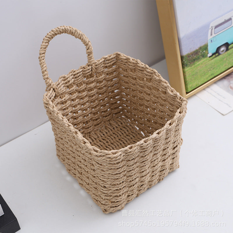 Natural Fiber Handwoven Storage Basket | Kelmera
