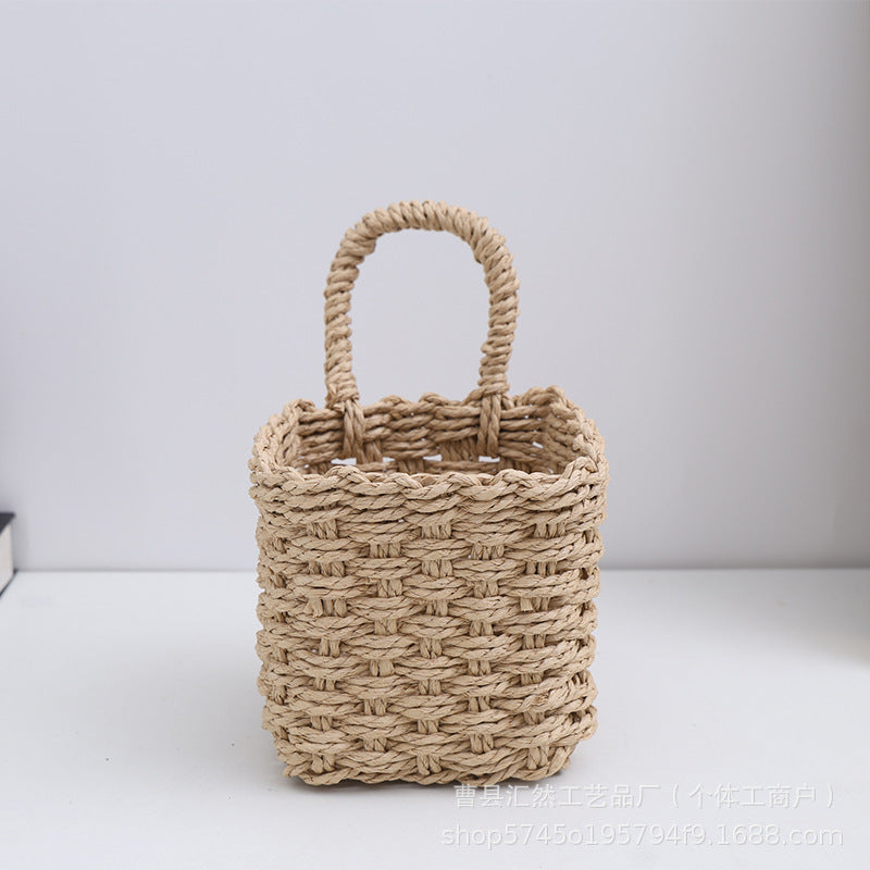 Natural Fiber Handwoven Storage Basket | Kelmera