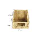 Natural Fiber Rectangular Storage Basket | Kelmera