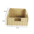 Natural Fiber Rectangular Storage Basket | Kelmera