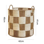 Natural Fiber Storage Basket Rectangular | Kelmera