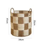 Natural Fiber Storage Basket Rectangular | Kelmera