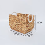 Natural Fiber Storage Basket Soft Textile Handwoven | Kelmera