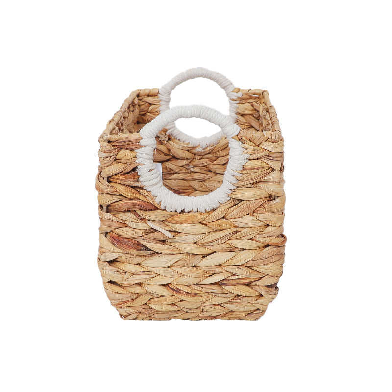 Natural Fiber Storage Basket Soft Textile Handwoven | Kelmera
