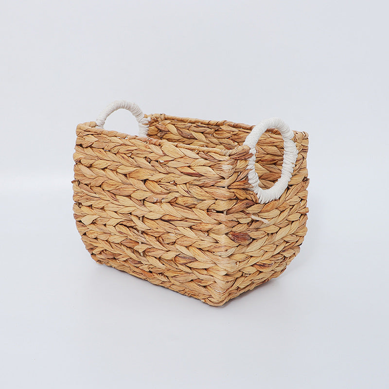Natural Fiber Storage Basket Soft Textile Handwoven | Kelmera