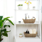 Natural Fiber Storage Basket with Handles | Kelmera