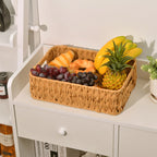 Natural Fiber Woven Storage Basket | Kelmera
