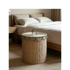Natural Storage Basket with Lid | Kelmera